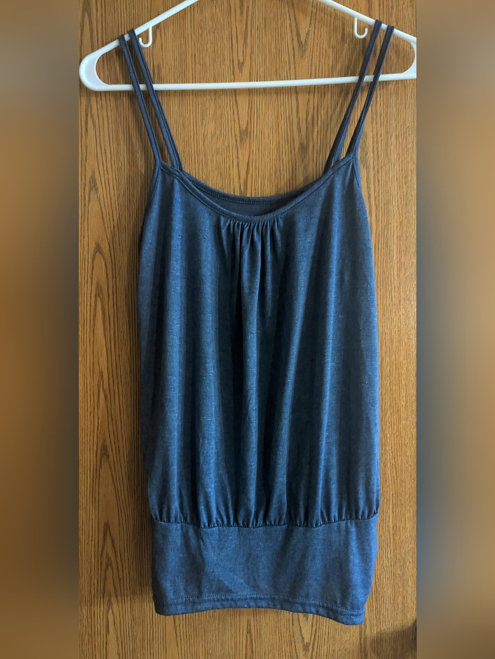 Women's SHEIN Brand Navy Blue Double-Strap Tank Top Size L
